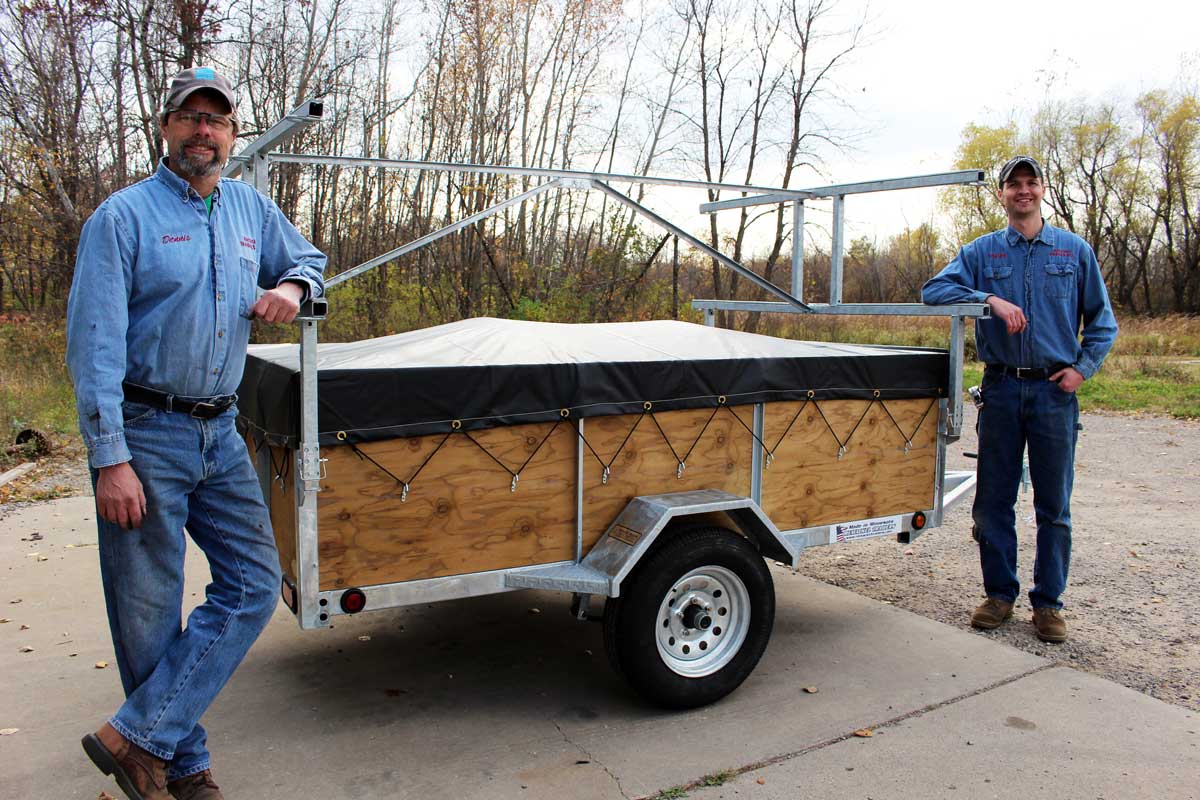 Canoe Trailers Made in Minnesota Remackel Trailers