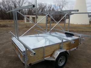 custom canoe trailer 