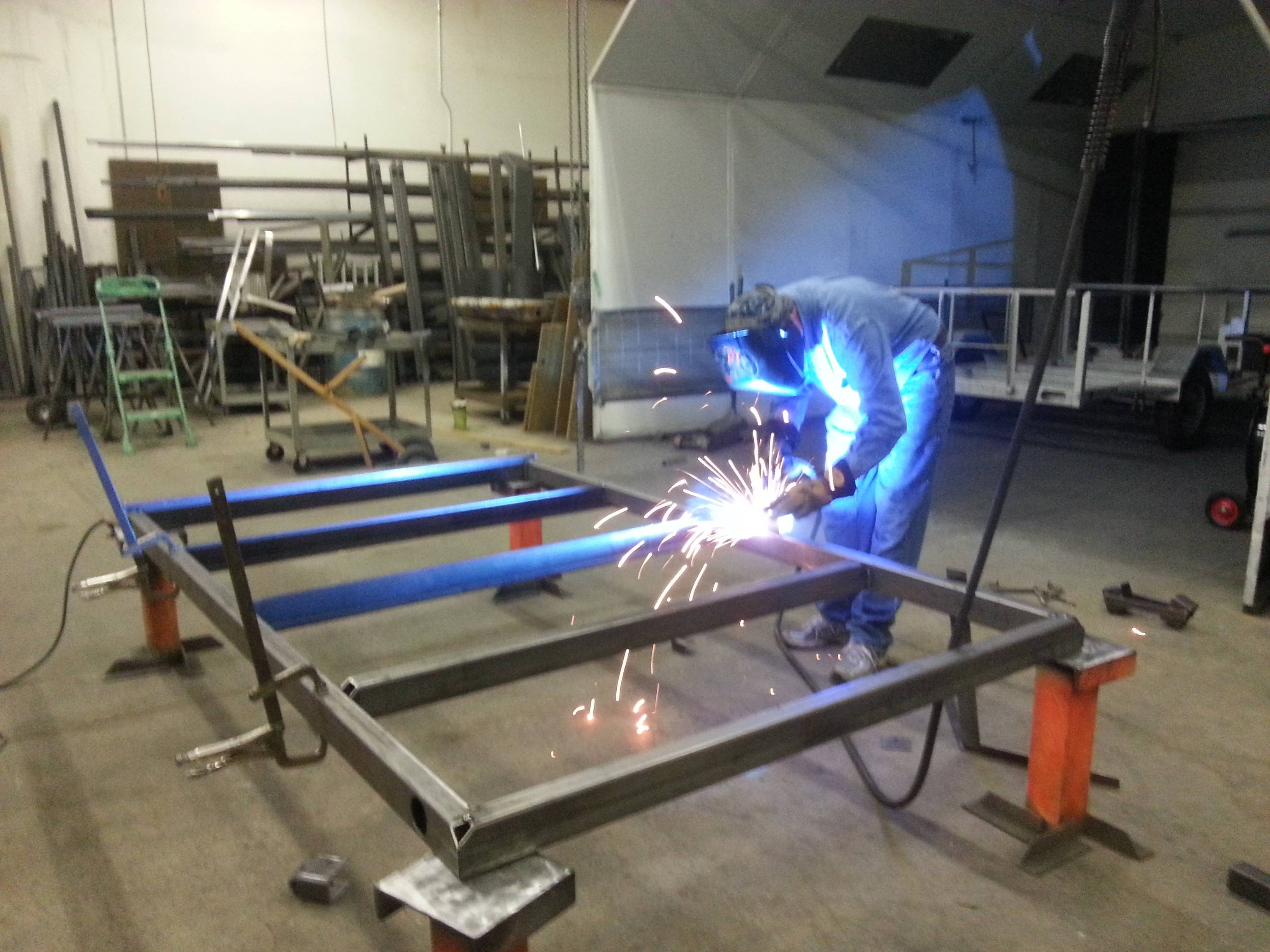 welding picture Remackel Trailers