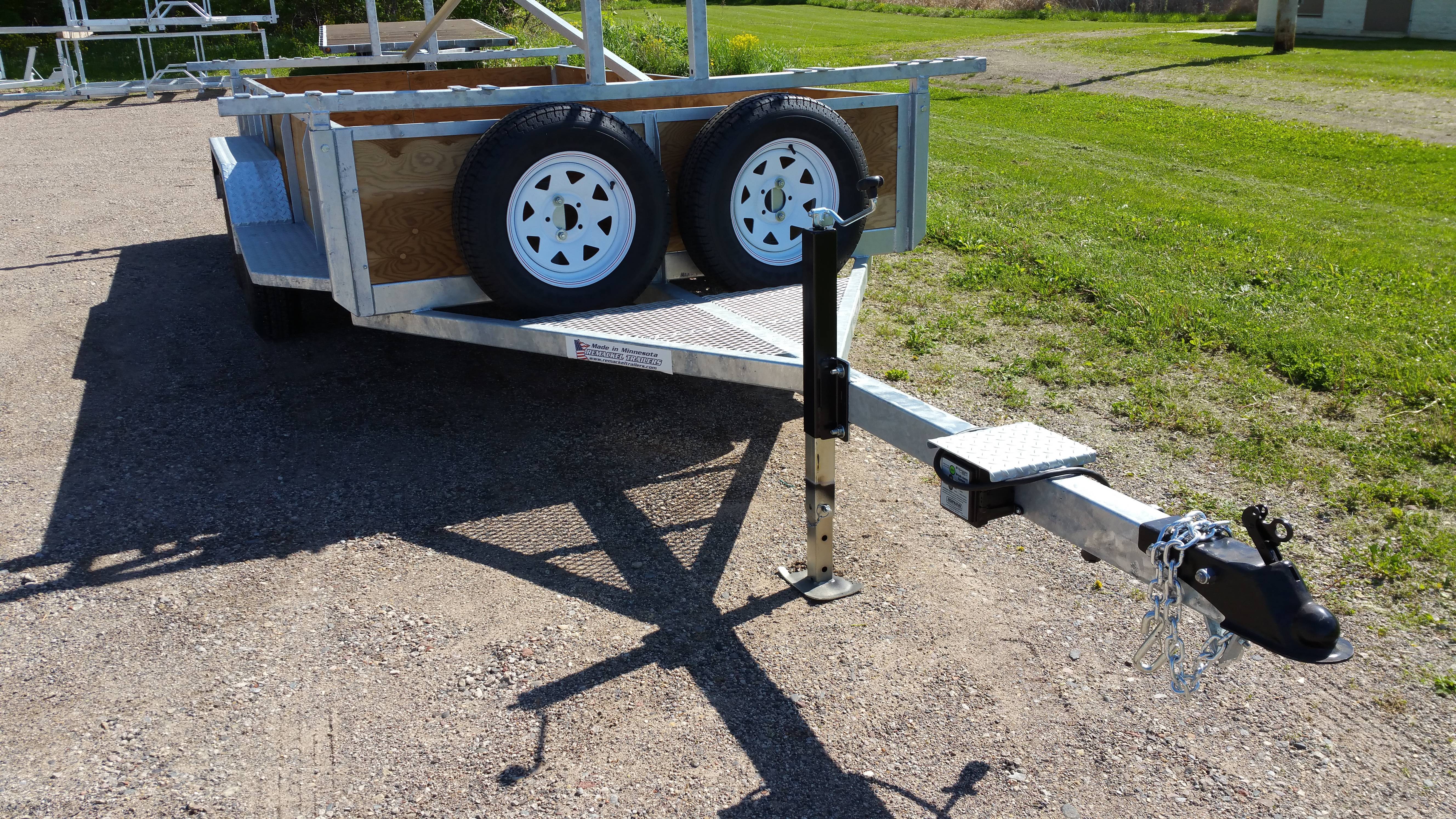 Custom Canoe Trailer Wisconsin Remackel Trailers