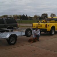 HP 12 Equipment Trailer - Custom Built Equipment Hauling Trailer