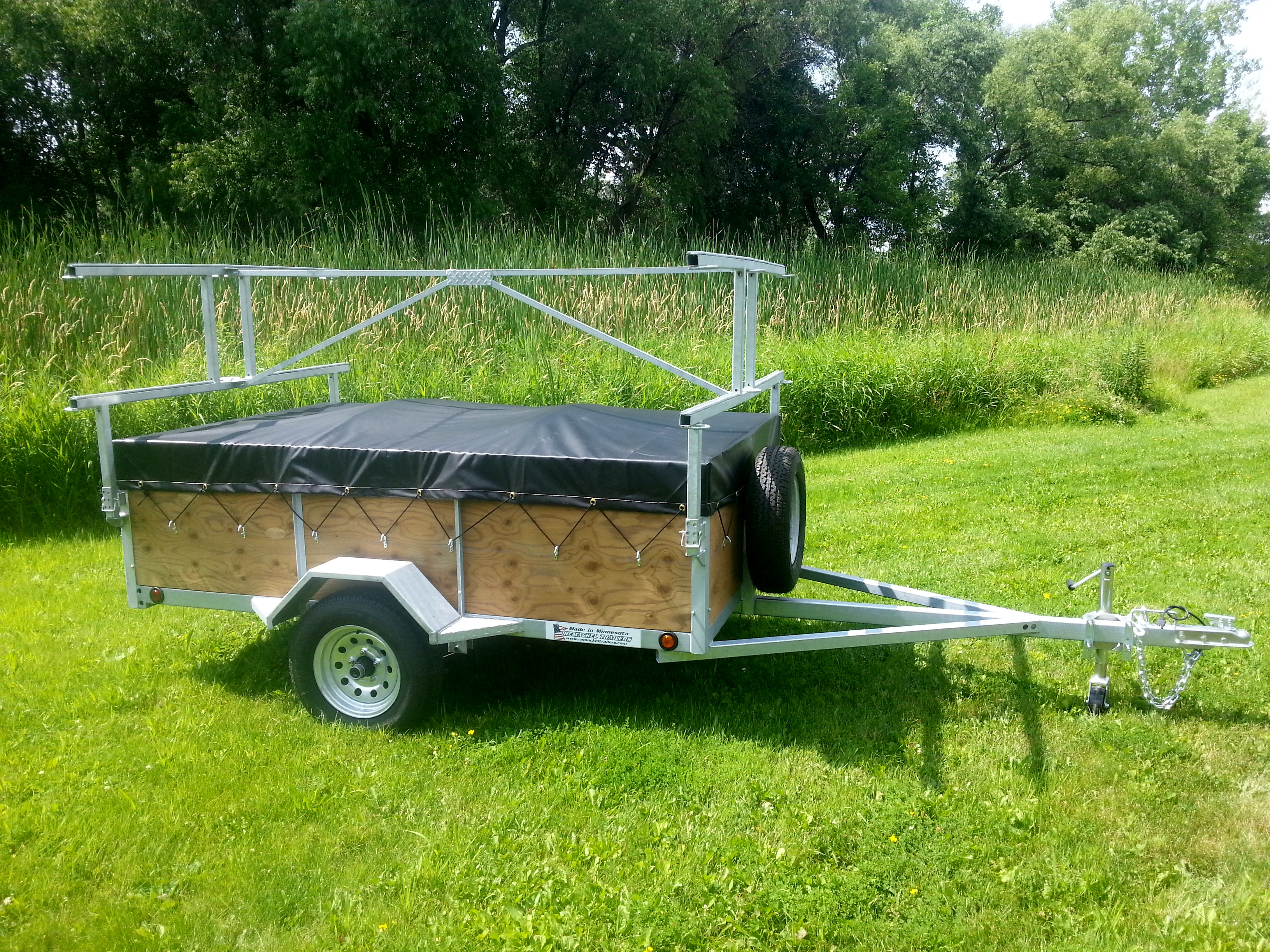 4 Place Kayak &amp; Canoe Utility Trailers for Sale Remackel 