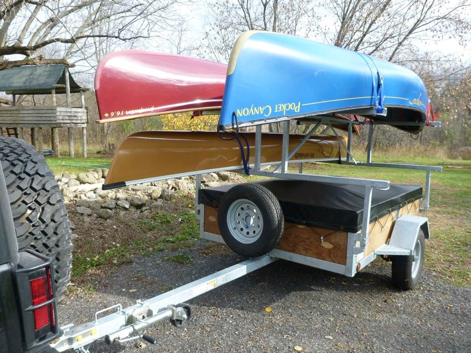 trailer for canoe 3 Remackel Trailers