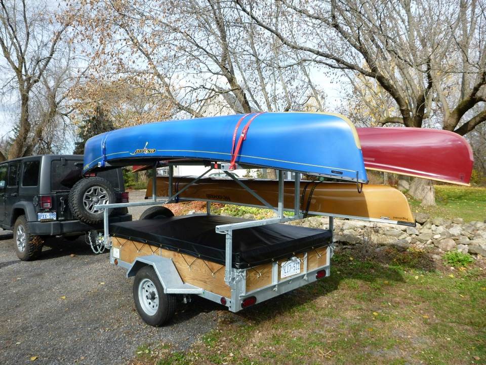 4 Place Kayak &amp; Canoe Utility Trailers for Sale | Remackel ...