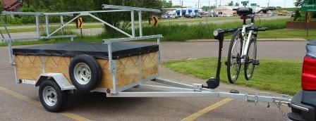 4 Place Kayak &amp; Canoe Utility Trailers for Sale Remackel ...