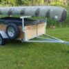 1-2 place 5x8 canoe trailer or kayak trailer with 24 inch sides