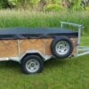 1 or 2 place 5x8 canoe trailer or kayak trailer with 24 inch sides