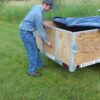 Removing tail gate on 1-2 place canoe trailer